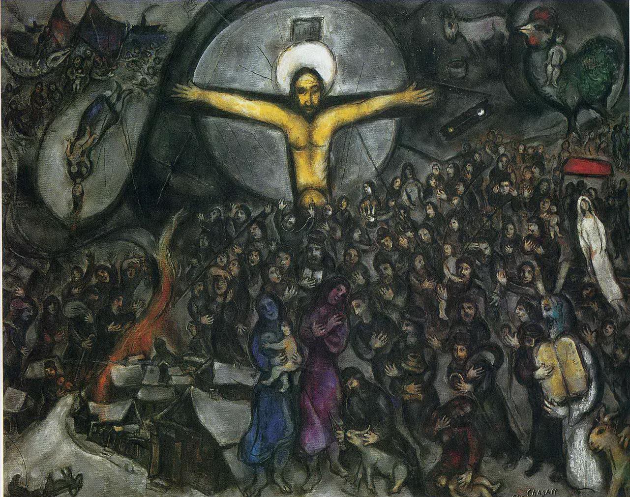 Exode contemporain Marc Chagall Peintures à l'huile